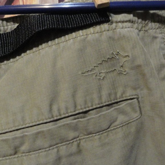 Horny Toad Mens Belted Cargo Shorts~Cotton blend~EUC~LG~Hiking~camping - Picture 5 of 5